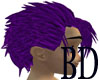 Purple Silk Hair