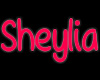 Sheylia Neon Sign pink