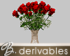 *B* Drv Roses Pedestal