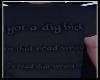 ~fml~  dig bick  t-shirt