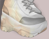 E* White Sneakers