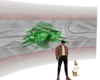 lebanon flag animated