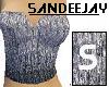 Silver Streamer Top