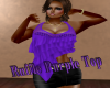 Ruffle Purple Top