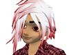 Red White Zexion Hair