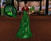 Christmas Gown GreenRed