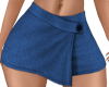 Blue RL Mini Skirt