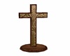 Sm Wooden Cross Statue