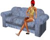loung couch with pose