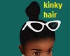 kids Kinky Hair + shades