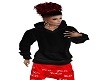 STEM Solid Black Hoody