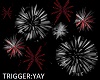 (K) Red & White Firework