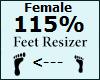 Feet scaer %115