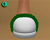 Green Fur Slippers F drv