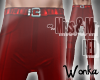 W° Mr Red .Pants