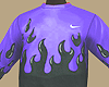 NK Flame Purple Hoodie