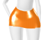 Orange Latex Skirt