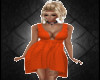 VH Spring Dress Orange