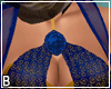 Blue Gold Genie Outfit