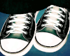 A/ Green Denim Shoes
