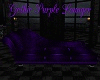 Gothic Purple Lounger