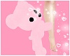 Pink teddy bear 💋