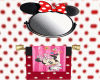 Toallero Minnie Mouse
