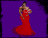 elegant dress (red)