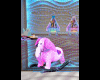 Pink rocking elephant