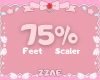 KID 75% Feet Scaler
