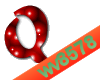 The letter Q (Red)