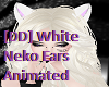 [DD] White Neko Ears Ani