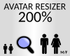 avatar resizer 200%