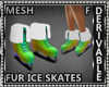 Fur Ice Skates Mesh F