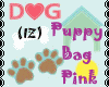 (IZ) Puppy Plush  Pink
