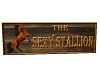 Custom Stallion Sign