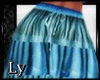 *LY* Buho Blue Skirt
