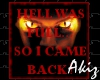]Akiz[ Evil Eyes Sticker