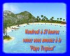 Poster Playa Tropical