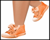 KIDS ORANGE SNEAKERS