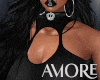 Amore Black Sexy Top