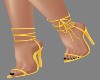 !R! Malibu Yellow Heels