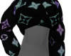 Colorful LV CROP PUFFER