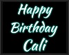 CALI birthday balloons
