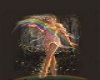 Rainbow girl poster