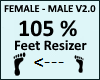 Feet Scaler 105% V2.0