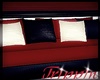 Red Pillow Couch{B}