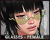 JM Glasses Green Go