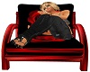 Red Rose Cuddle Chair