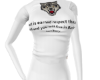 F barker creed T shirt